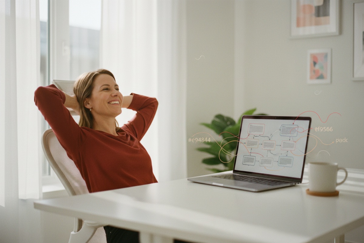 Automated workflow moving data between business systems